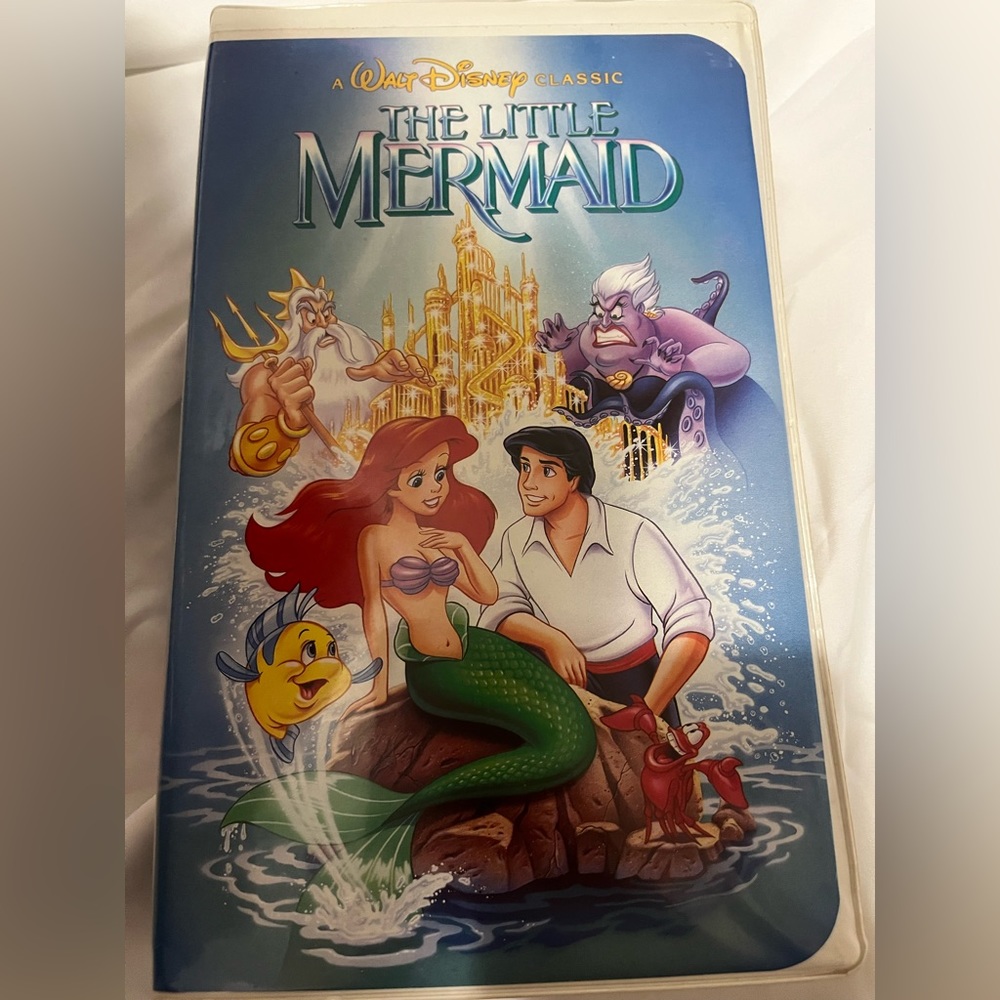 Black Diamond Classics Little Mermaid Banned Cover VHS Tape